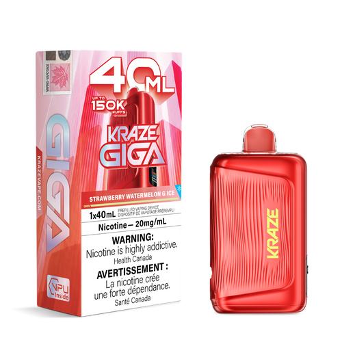 Kraze Giga 150K Strawberry Watermelon G Ice