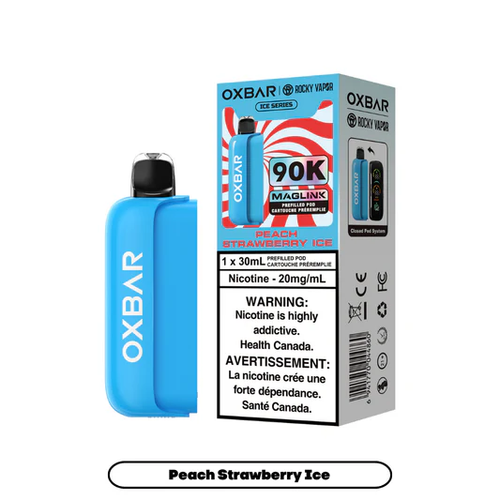 Oxbar Maglink 90K Pods Peach Strawberry Ice