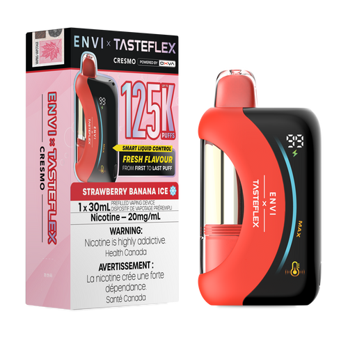 Envi Tasteflex 125K Strawberry Banana Ice