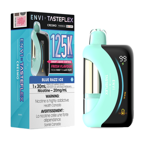Envi Tasteflex 125K Blue Razz Ice