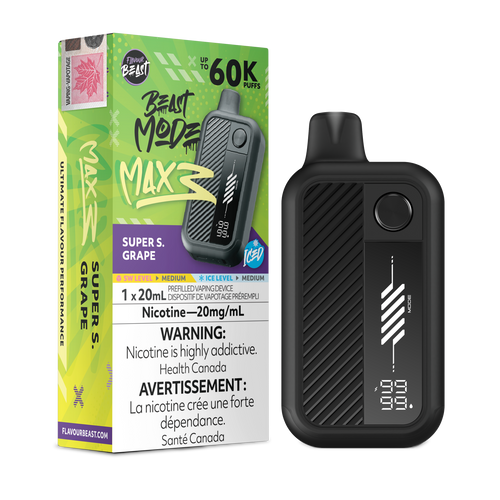 Beast Mode Max 3 60K Super Sour Grape