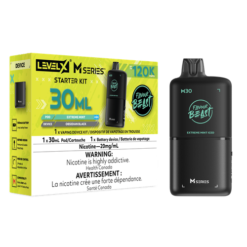 Level X M Series 120K Starter Kit Extreme Mint