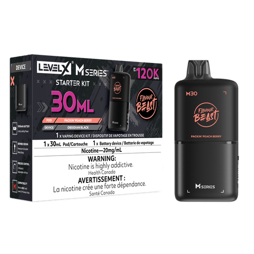 Level X M Series 120K Starter Kit Packin Peach Berry
