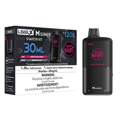 Level X M Series 120K Starter Kit Trippin Tripple Berry