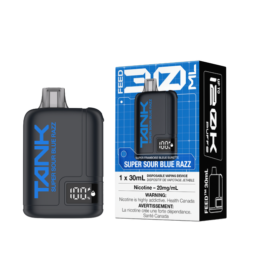 Feed Tank 120K Super Sour Blue Razz