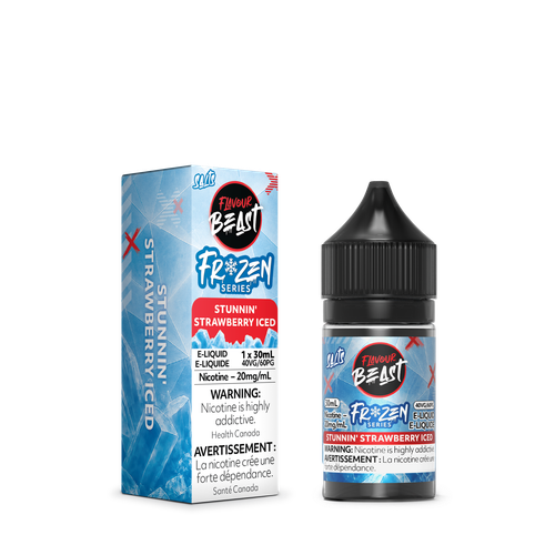 Flavour Beast E-Liquid Frozen Stunnin Strawberry Iced 30Ml