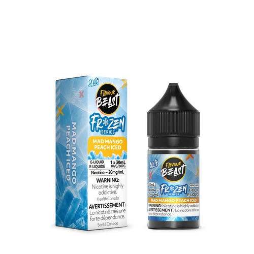 Flavour Beast E-Liquid Frozen Mad Mango Peach Iced 30Ml