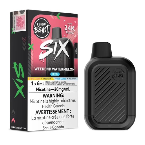 Flavour Beast Six 24K - Weekend Watermelon Iced