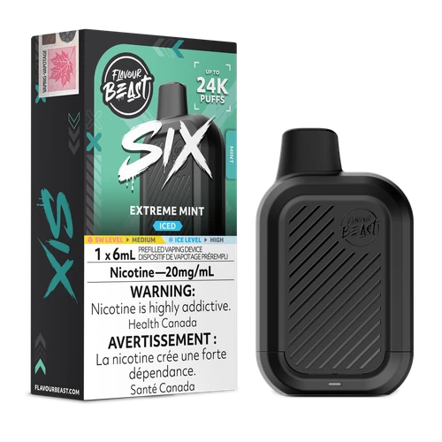 Flavour Beast Six 24K - Extreme Mint Iced