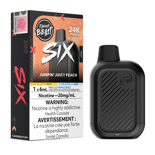 Flavour Beast Six 24K - Jumpin Juicy Peach