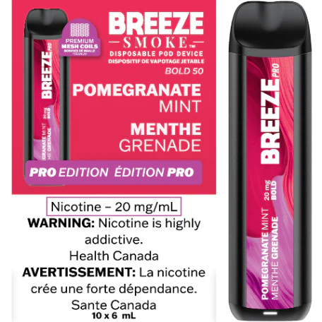 Breeze Pro - Pomegrante Mint