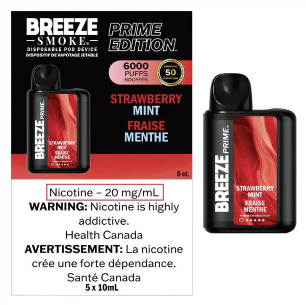 Breeze Prime Strawberry Mint S50(ON)