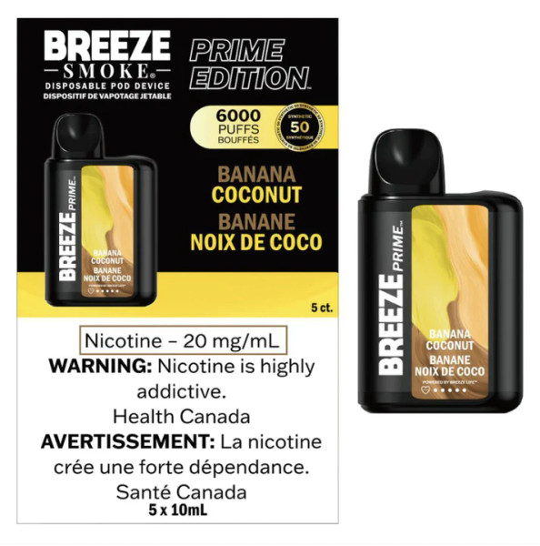 Breeze Prime Banana Coconut S50