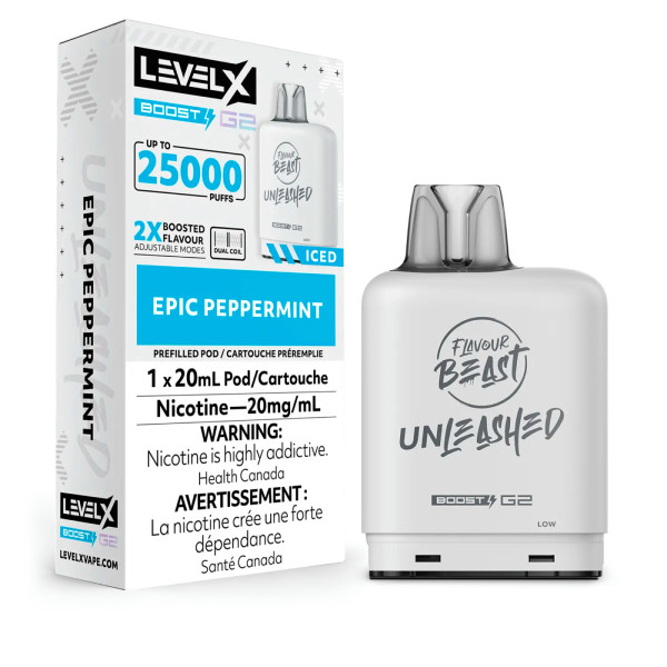 Level X Boost G2 Epic Peppermint 20mg(ON)