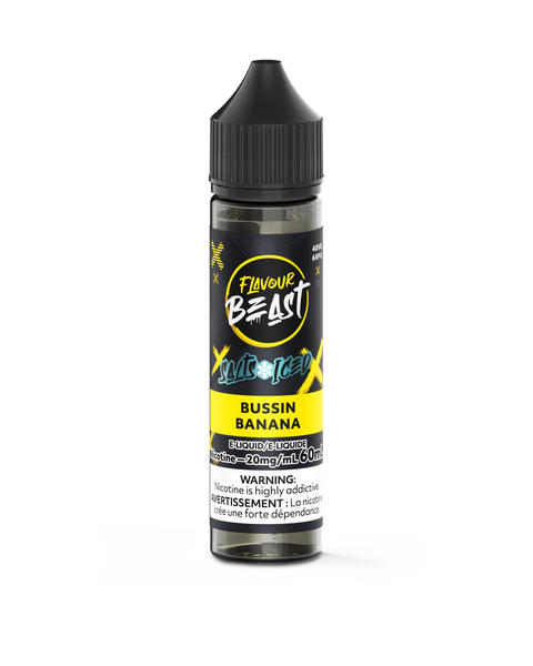 Flavour Beast Salts Bussin Banana 20mg 60ml