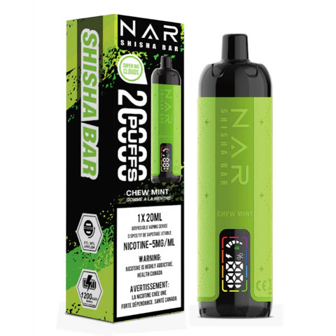 Nar Shisha Bar Chew Mint 20000 Puffs