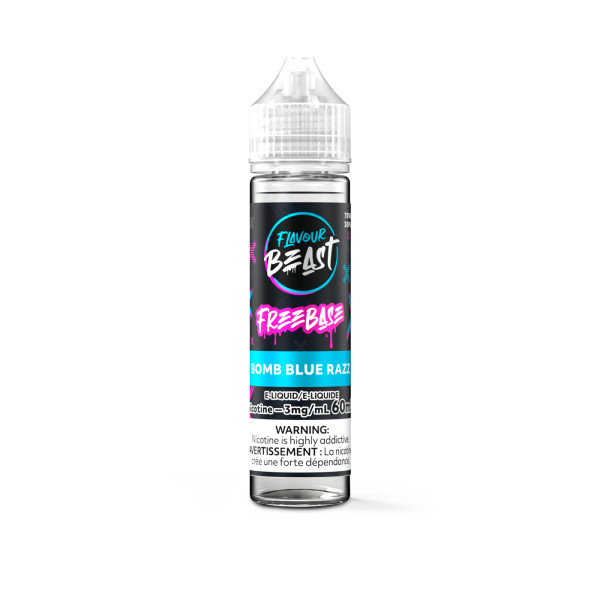 Flavour Beast Freebase Bomb Blue Razz 60ml