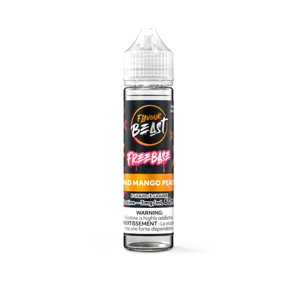 Flavour Beast Freebase Mad Mango Peach 60ml