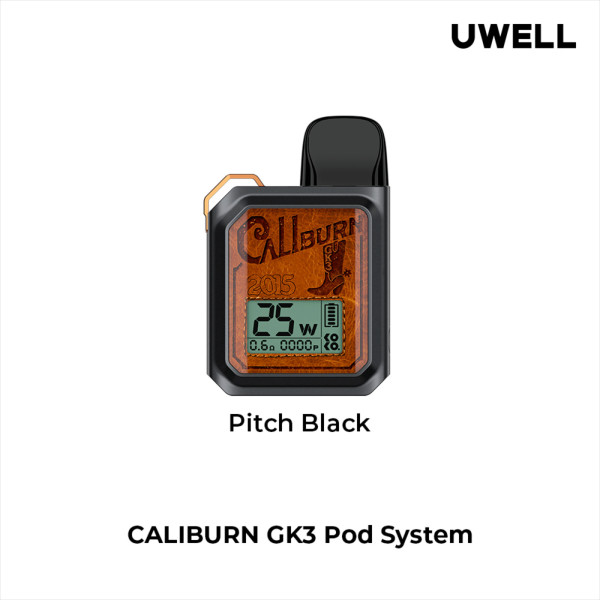 Uwell Caliburn GK3 Pitch Black
