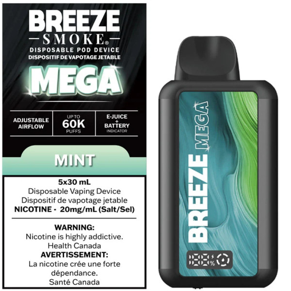 Breeze Mega 60K Mint