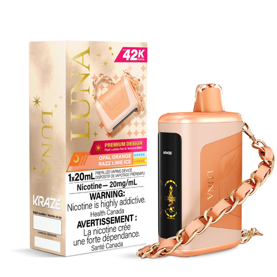 Kraze Luna 42K Opal Orange Razz Lime Ice 20mg