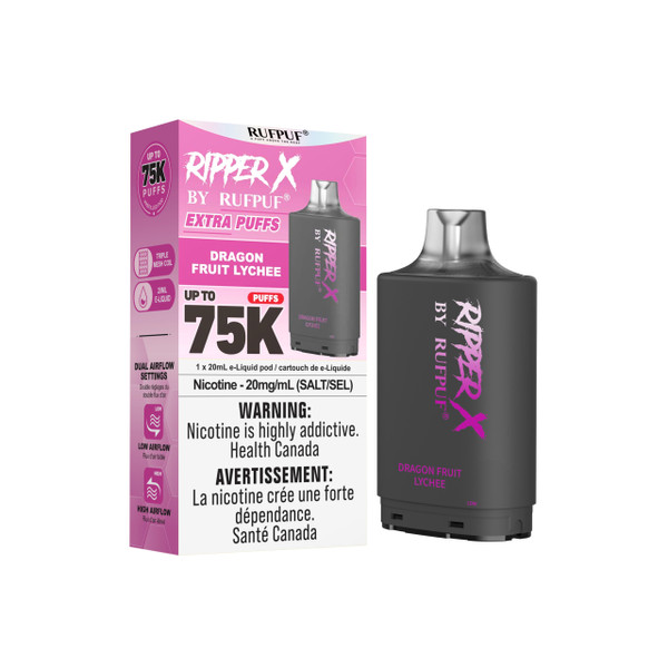 Ripper X 75K Dragon Fruit Lychee 20mg