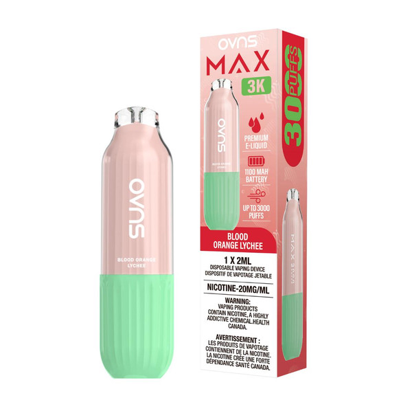 Ovns Max 3K Blood Orange Lychee