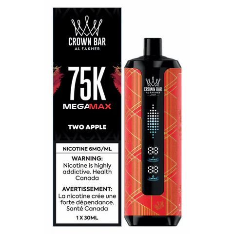 Al Fakher MegaMax 75K Two Apple