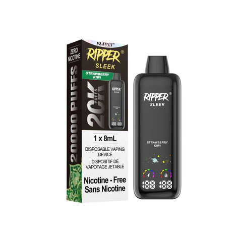 Ripper Sleek 20k Zero Nic Strawberry Kiwi