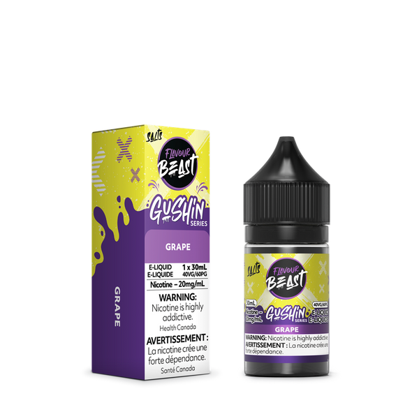 Flavour Beast E-liquid Gushin Grape 30ml