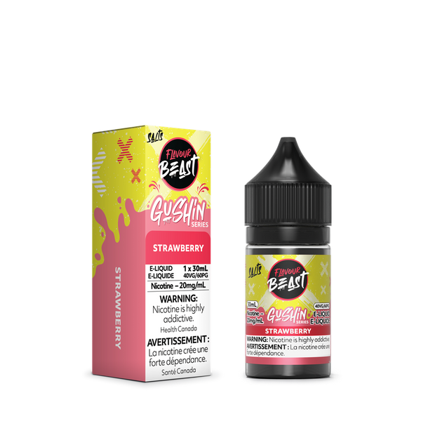 Flavour Beast E-liquid Gushin Strawberry 30ml