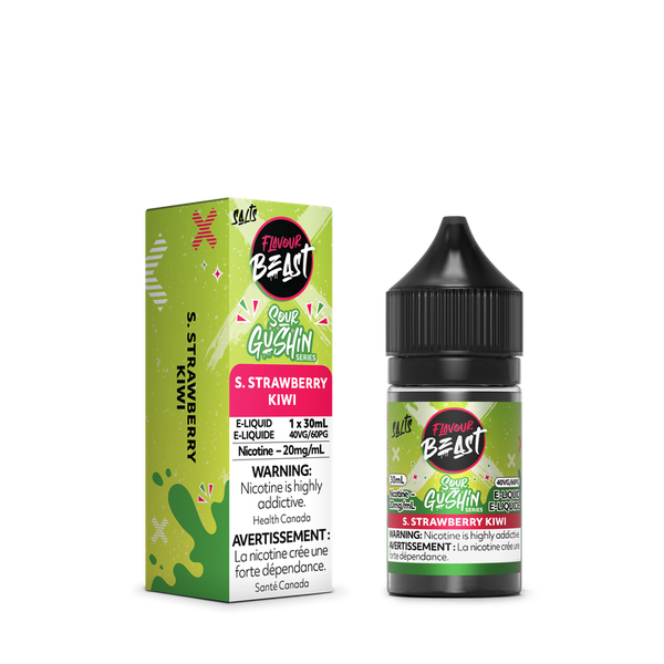Flavour Beast E-liquid Gushin S. Strawberry Kiwi 30ml