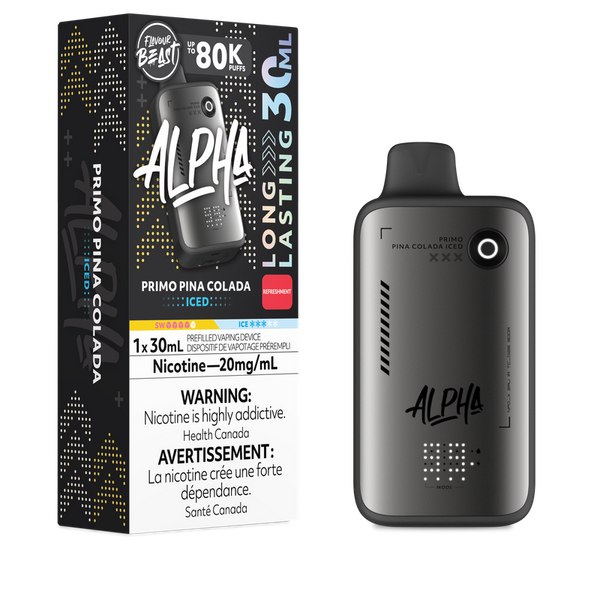 Flavour Beast Alpha 80K Primo Pina Colada Ice