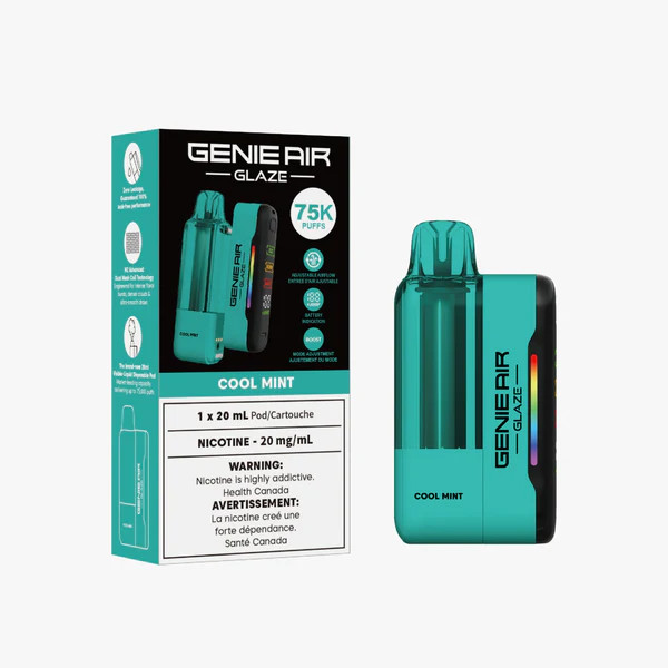Genie Air Glaze 75K Starter Kit Cool Mint