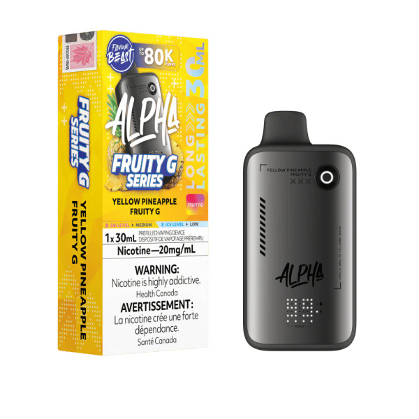 Flavour Beast Alpha 80K Yellow Pineapple Fruity G
