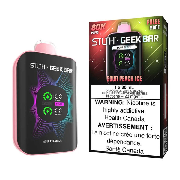 Stlth X Geekbar 80k Sour Peach Ice