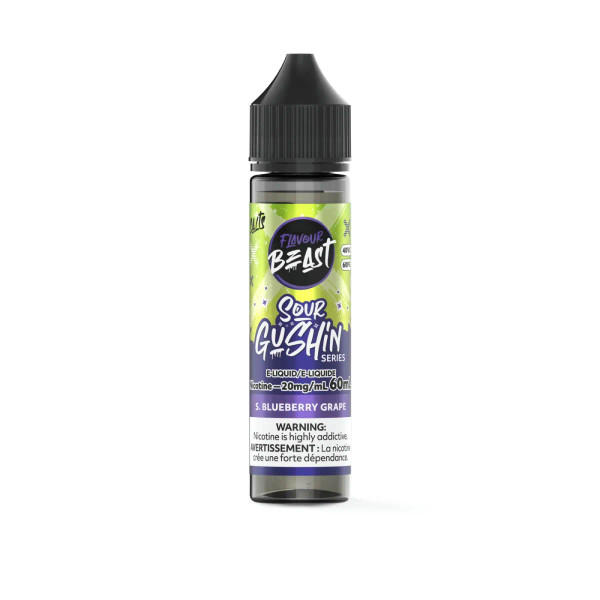 Flavour Beast E-Liquid Gushin S. Blueberry Grape 60ml