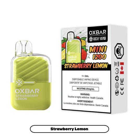 Oxbar Mini 1200  Strawberry Lemon