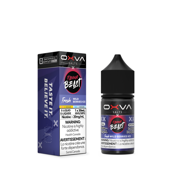Flavour Beast x OXVA - Wild Berries Ice Nic Salt 30ML