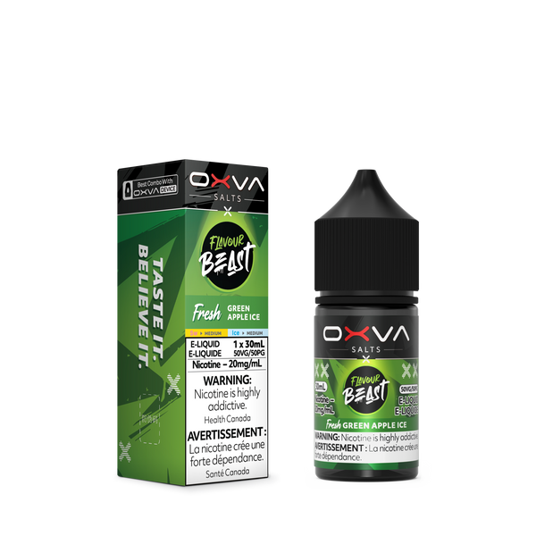 Flavour Beast x OXVA - Green Apple Ice Nic Salt 30ML