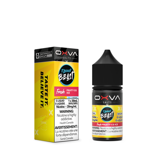 Flavour Beast x OXVA - Fruity CG Ice Nic Salt 30ML