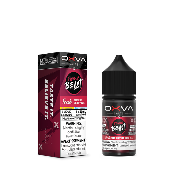 Flavour Beast x OXVA - Cherry Berry Ice Nic Salt 30ML