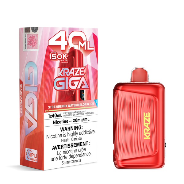 Kraze Giga 150K Strawberry Watermelon G Ice