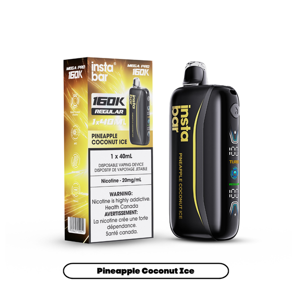 Instabar Mega Pro 160K Pineapple Coconut Ice