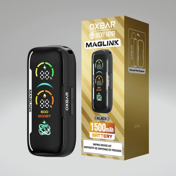 Oxbar Maglink rechargeable battery for 90K Pods available at Ace Vapes Canada and Windsor.