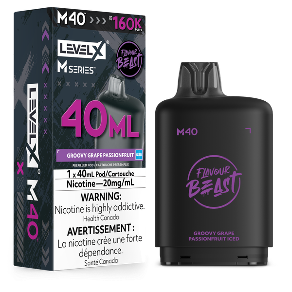 Level X M Series 160K Pod Groovy Grape Passionfruit