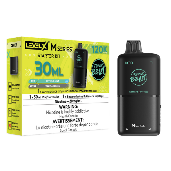 Level X M Series 120K Starter Kit Extreme Mint