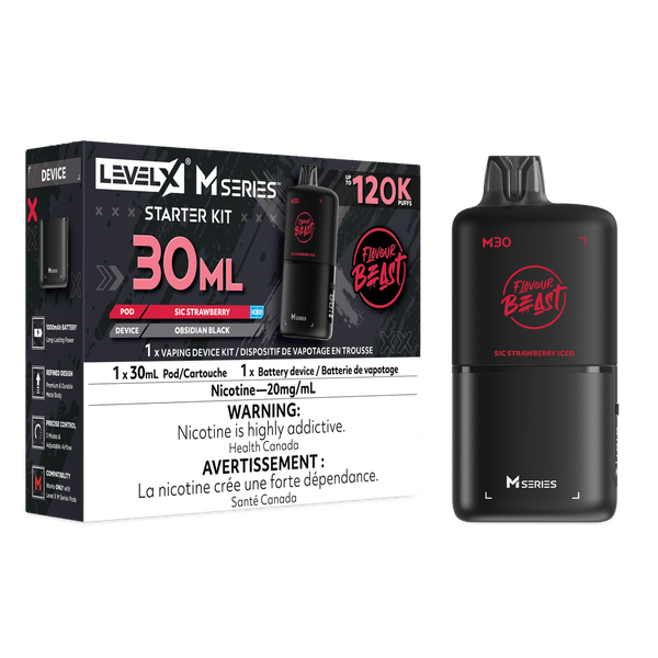 Level X M Series 120K Starter Kit Sic Strawberry