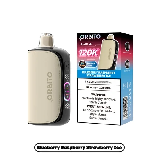 Orbito Lumo AI 120K Blueberry Raspberry Strawberry Ice