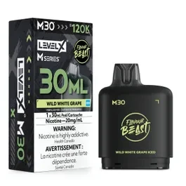 Level X M Series 120K Wild White Grape Pod available at Ace Vapes Windsor